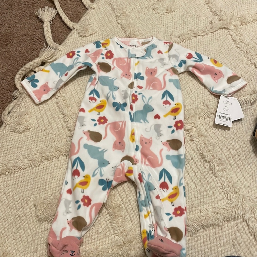 NET Carters fleece zippy sleeper 6m